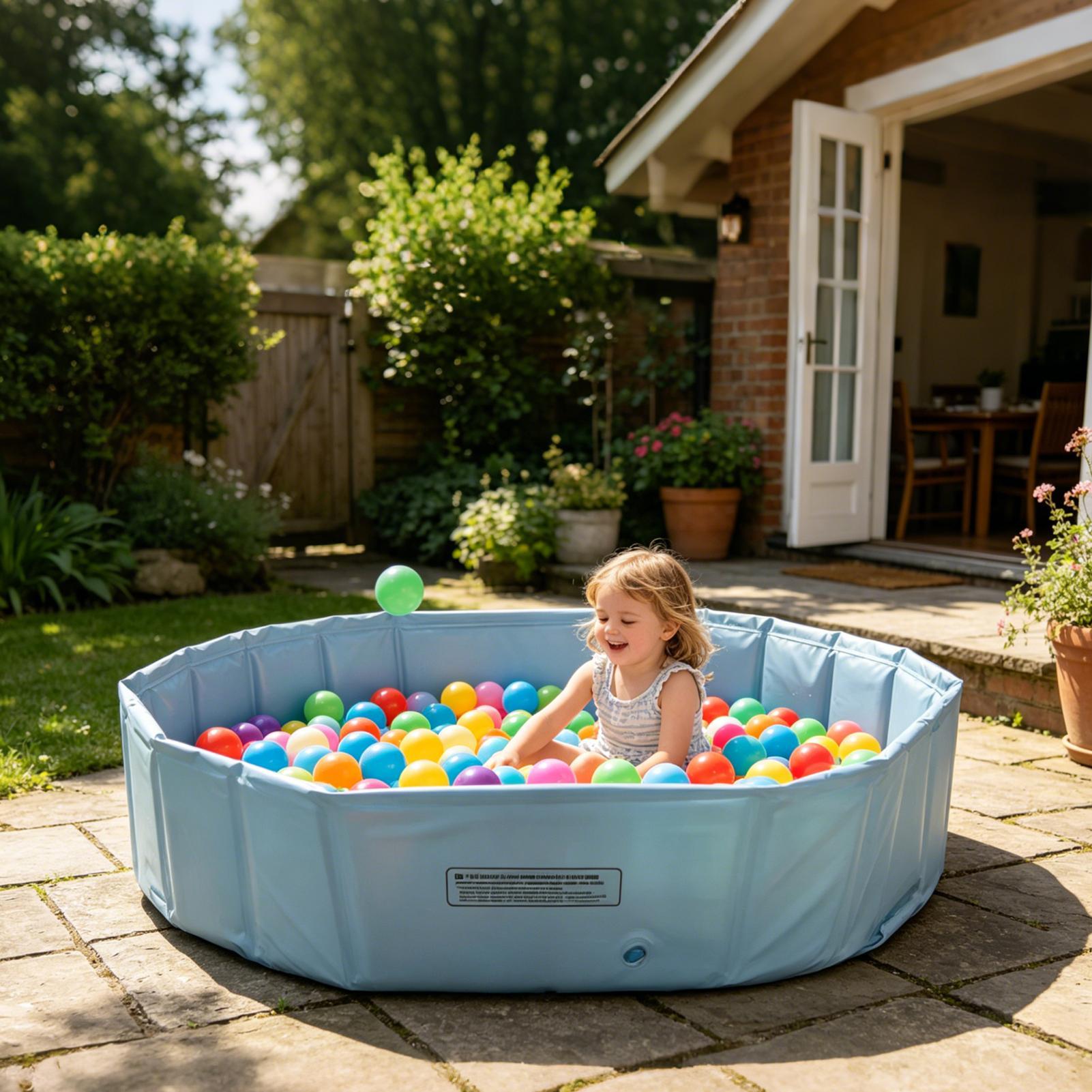 Party Games Kids Outdoor - Outdoor Foldable Pet Swimming Pool Portable