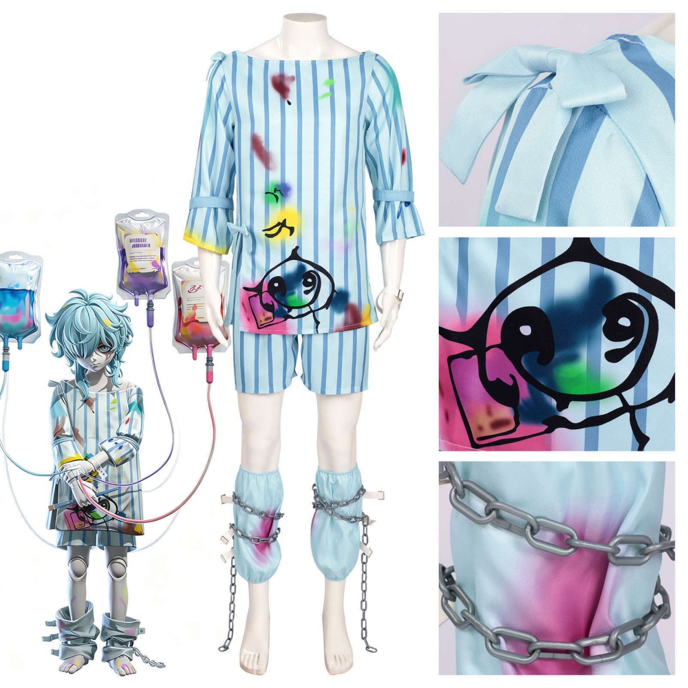 Party Games Eggy - Game Eggy Party Cosplay Costume Spiritual