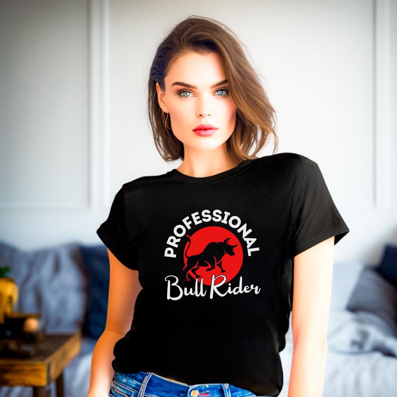 Party Family Games - Professional Bull Rider T Shirt Cuckold