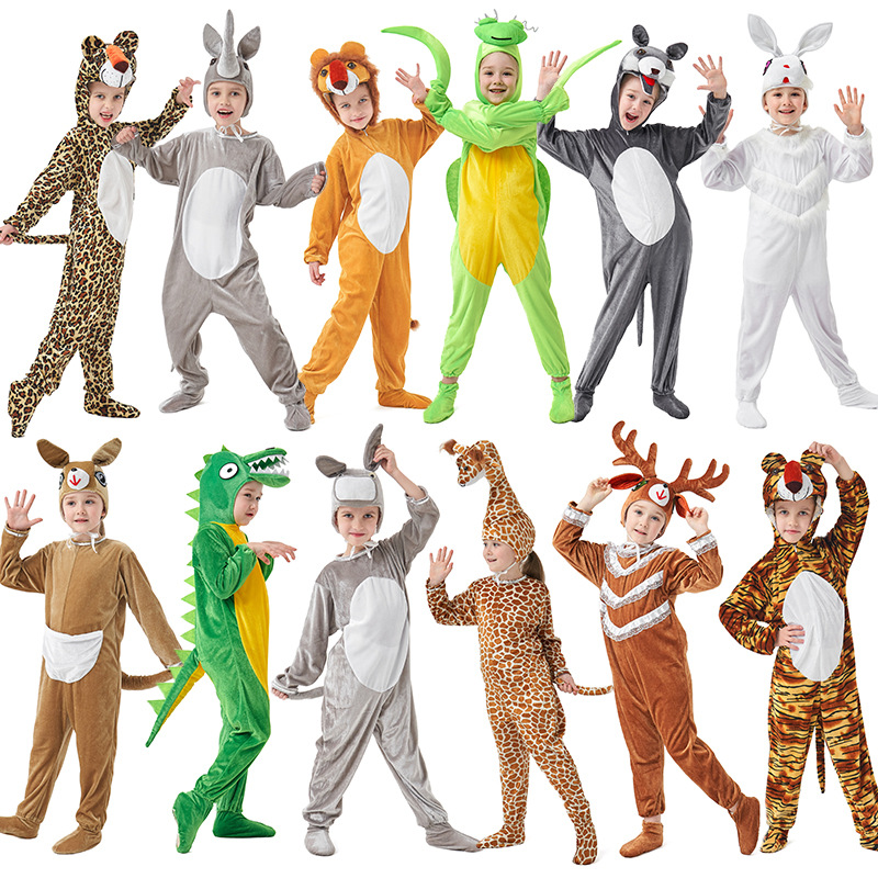 Children's Cos Animal Onesies  - đánh giá và giá Party Games Animals