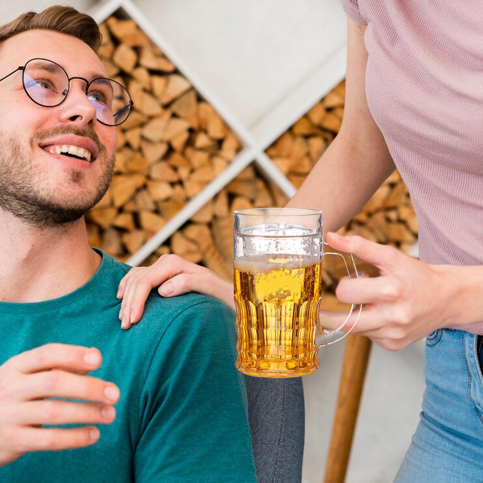 450ml Funny Fake Beer Mug Real - đánh giá và giá Party Family Games