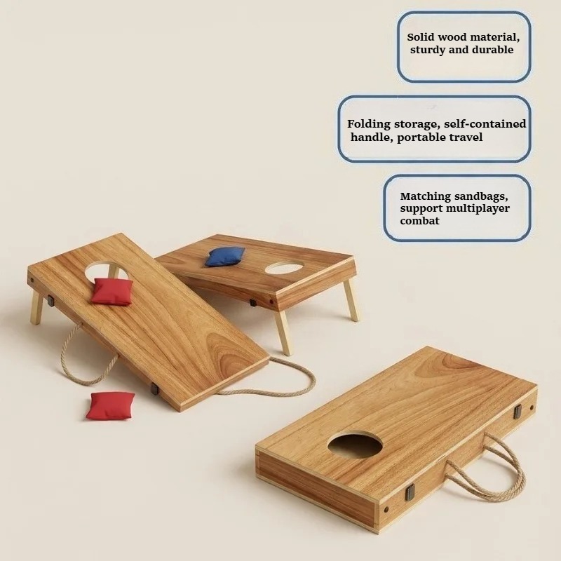 Premium Wooden Foldable Cornho - đánh giá và giá Cornhole Board Set