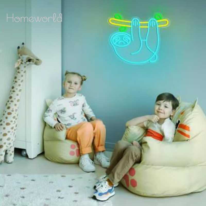 Sloth LED Neon Light sign  USB - đánh giá và giá Party Games Switch 1