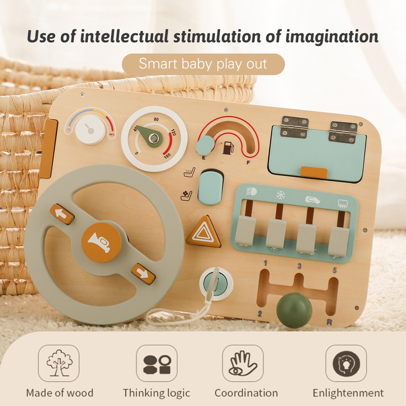 Kids Montessori Toys Car Busy  - đánh giá và giá Party Games At Home