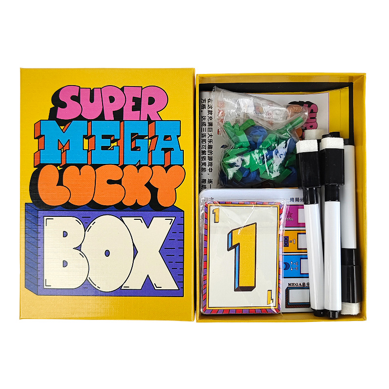 Super Mega Lucky Box Board Gam - đánh giá và giá Party Family Games