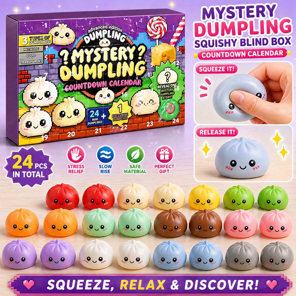 Surprise Dumpling Blind Box Co - đánh giá và giá Party Games Children