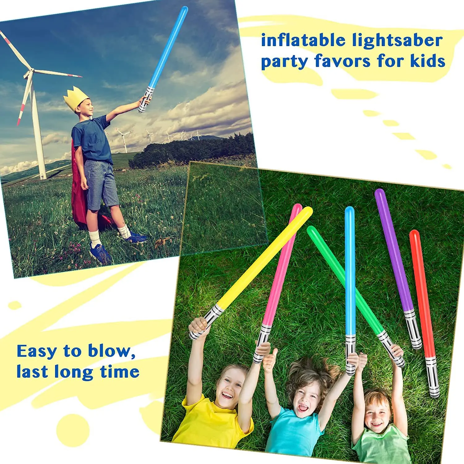 90cm Kawaii Inflatable Lightsa - đánh giá và giá Party Games Kids Outdoor