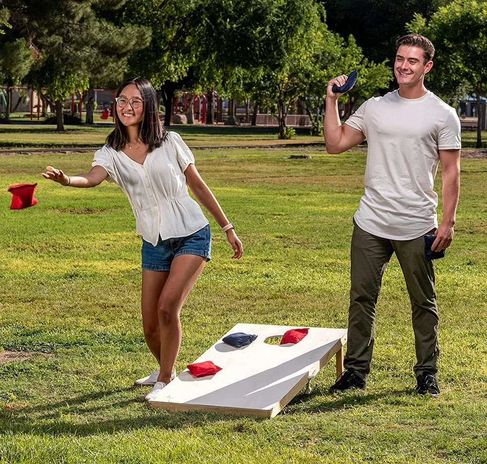 Solid Wood Premium Cornhole Ga - đánh giá và giá Cornhole Board Set