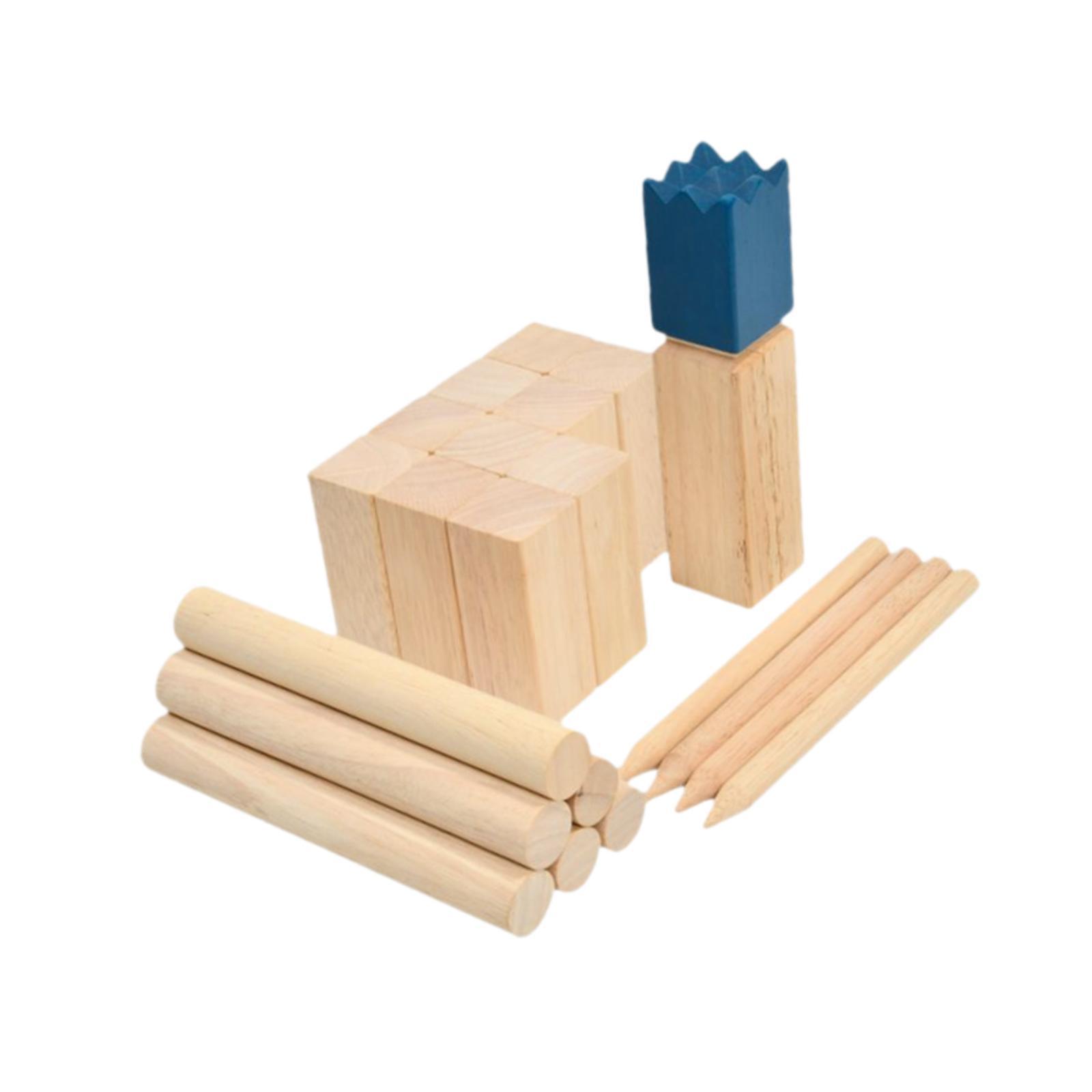 Yard Kubb Throwing Game Wooden - đánh giá và giá Kubb Game Yard