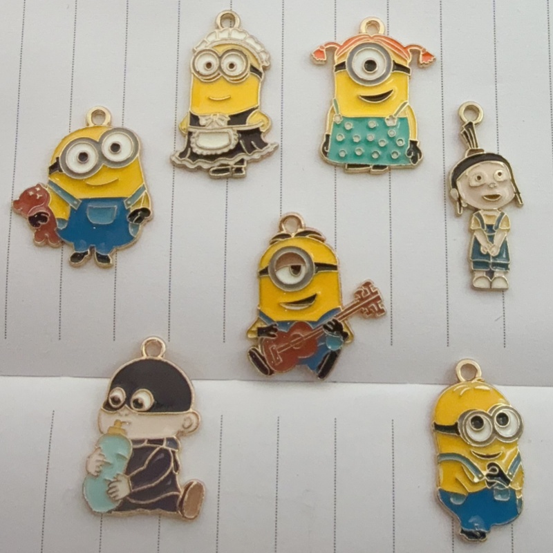 10pcs alloy drip oil cartoon p - đánh giá và giá Party Games Spy