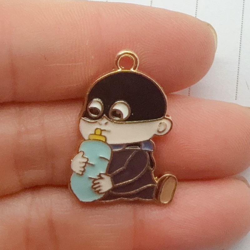 10pcs alloy drip oil cartoon p - đánh giá và giá Party Games Spy
