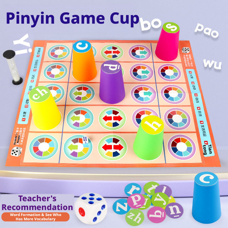 Hot Kids Chinese Pinyin Matchi - đánh giá và giá Party Games At Home