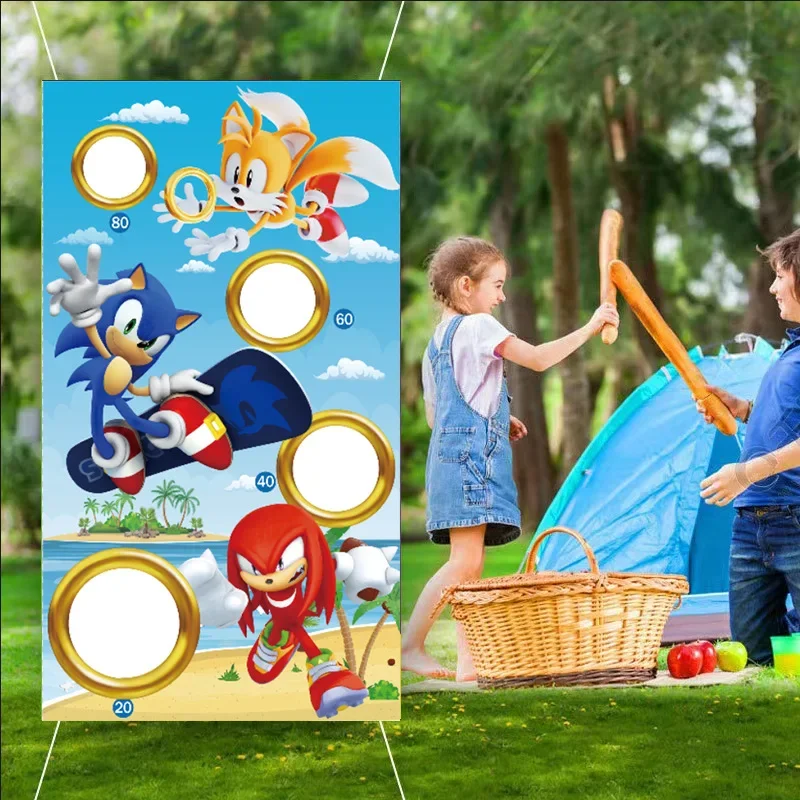 Game Sonics Theme Party Cornho - đánh giá và giá Cornhole Board Set