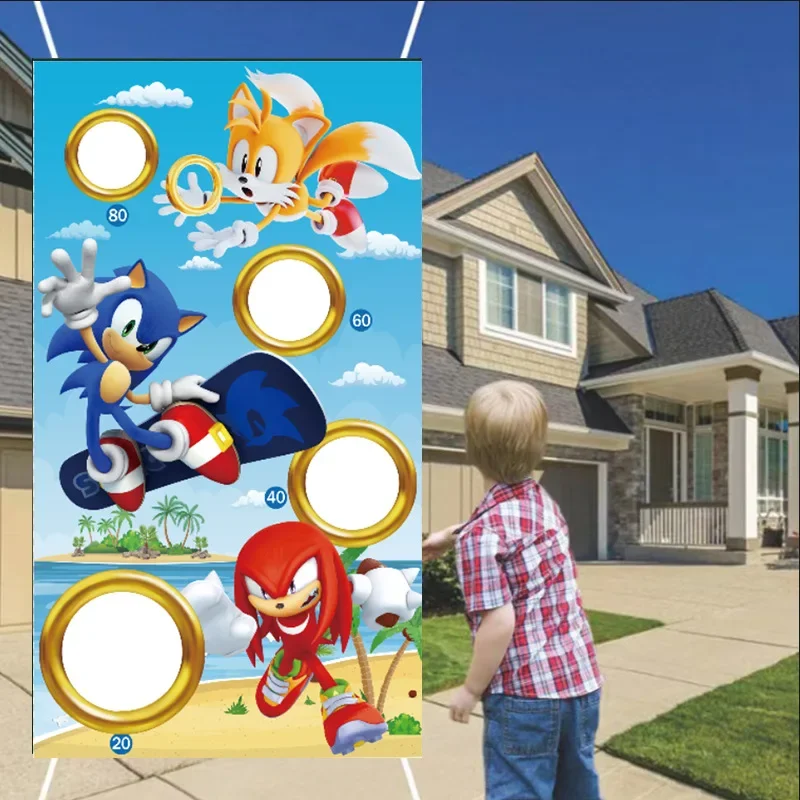 Game Sonics Theme Party Cornho - đánh giá và giá Cornhole Board Set