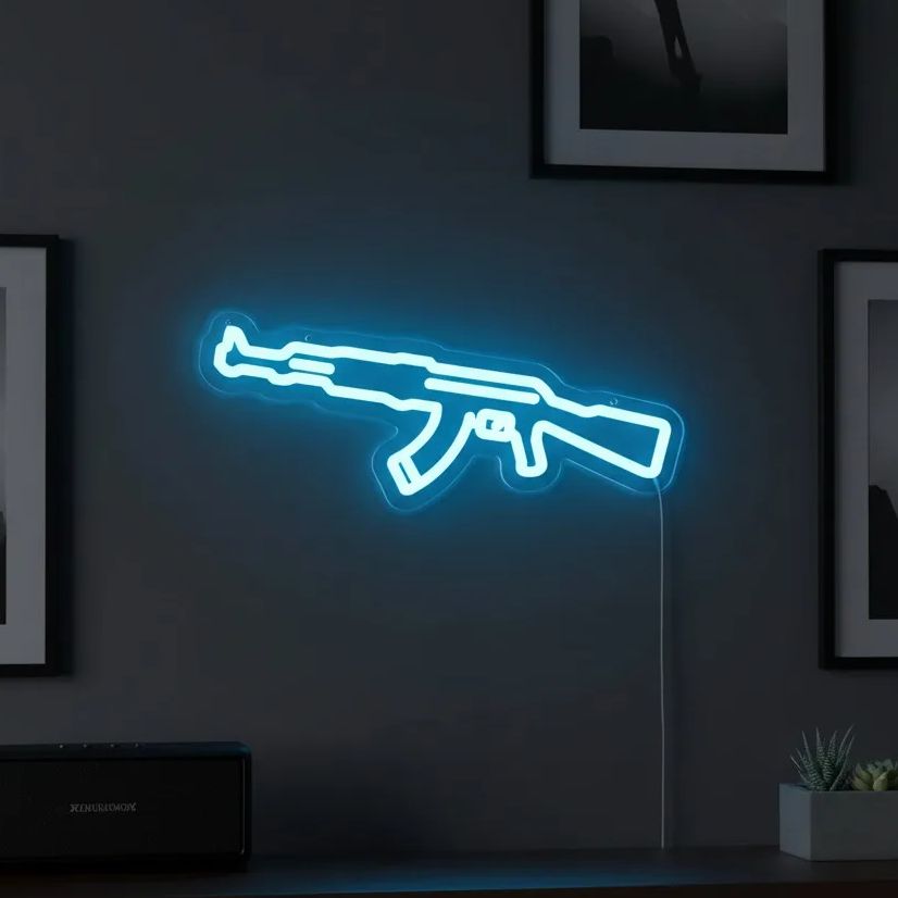 AK Shape Neon Sign - USB-Power - đánh giá và giá Party Games Switch 1