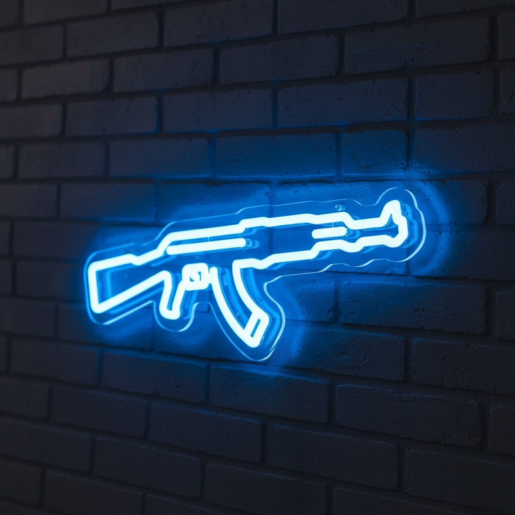 AK Shape Neon Sign - USB-Power - đánh giá và giá Party Games Switch 1