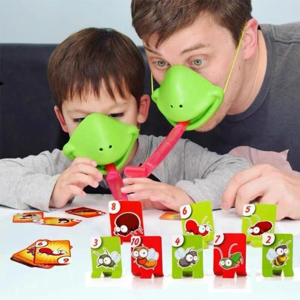 Frog Lizard Mask Wagging Tongu - đánh giá và giá Party Family Games