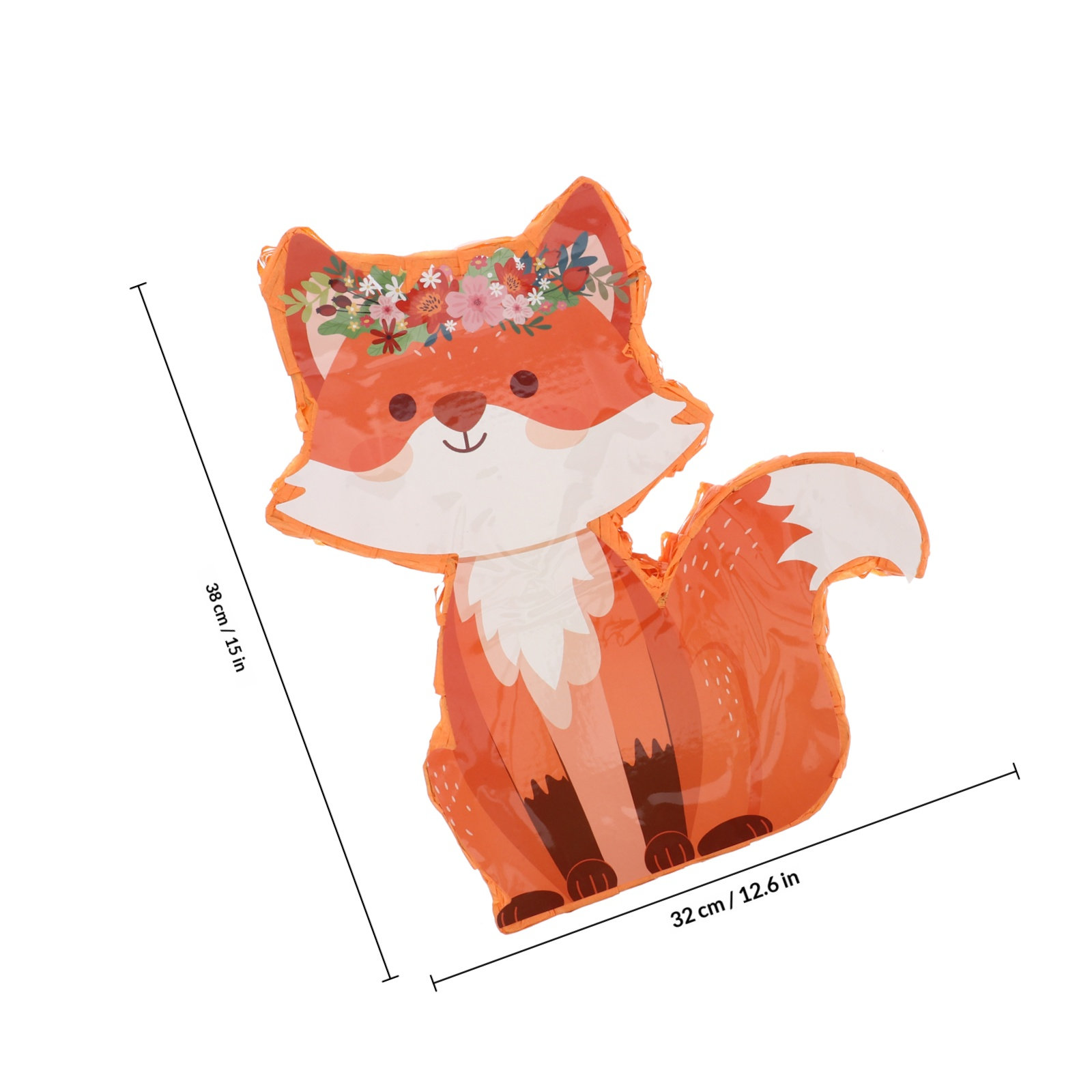 1Set Fox Pinata Paper Animal B - đánh giá và giá Party Games Animals