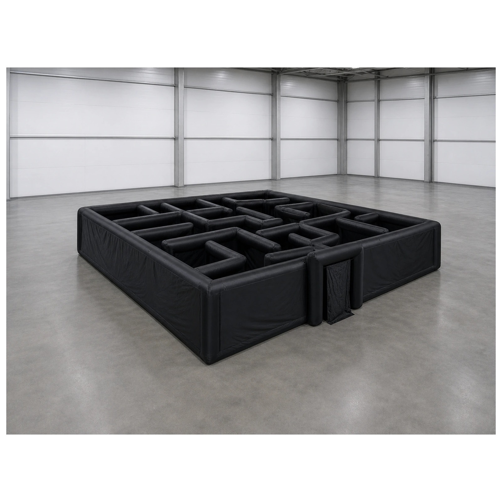 Mê cung bơm hơi lớn màu đen tr - đánh giá và giá Party Games Kids Outdoor