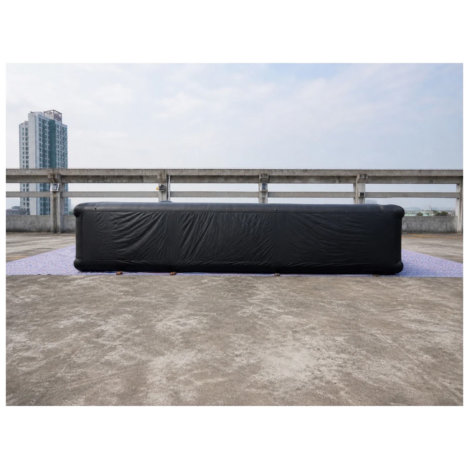 Mê cung bơm hơi lớn màu đen tr - đánh giá và giá Party Games Kids Outdoor
