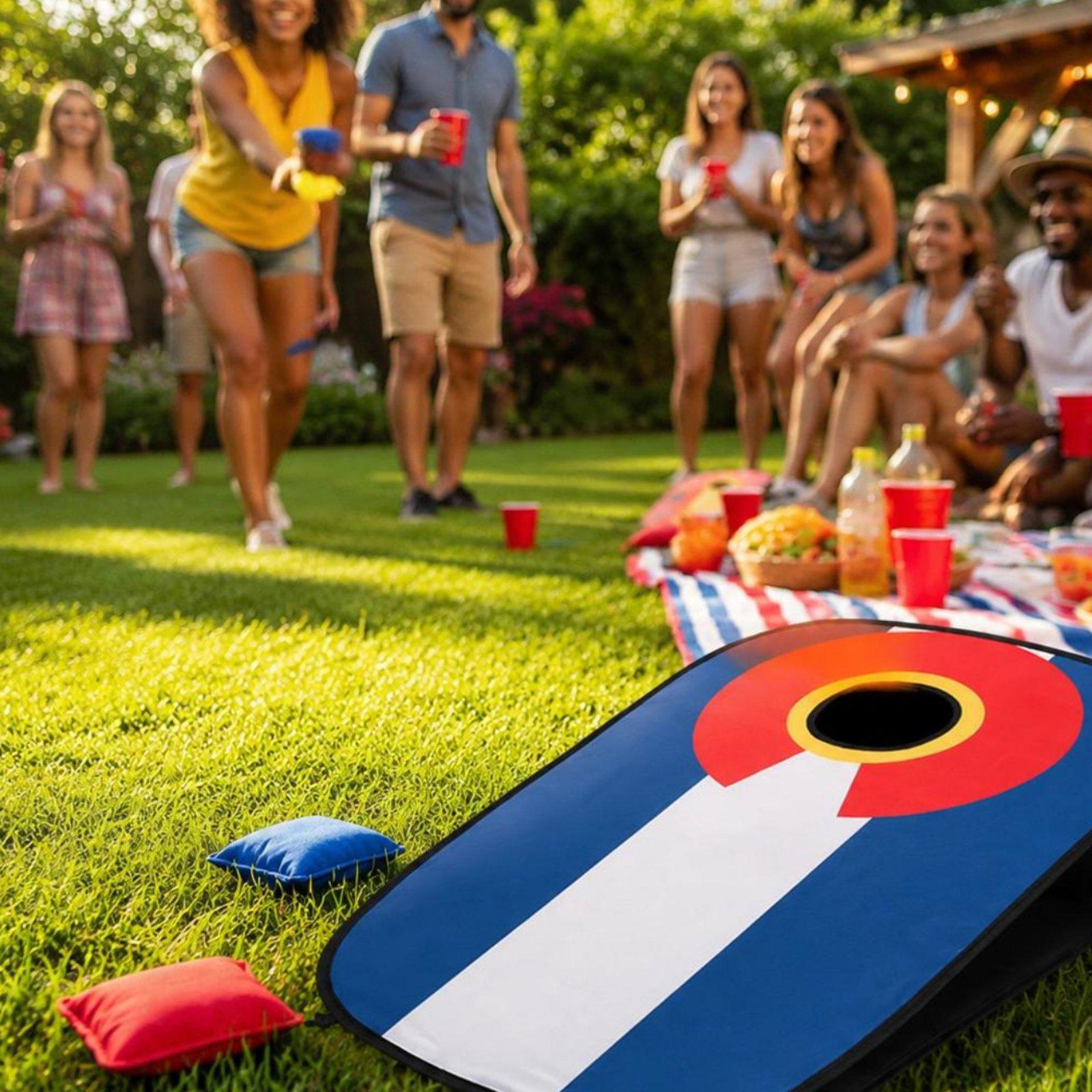 Cornhole Board Set Indoor and  - đánh giá và giá Cornhole Board Set
