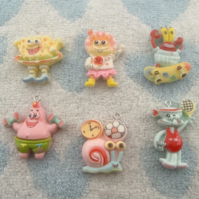 10pcs cartoon resin pendant, D - đánh giá và giá Party Games Spy