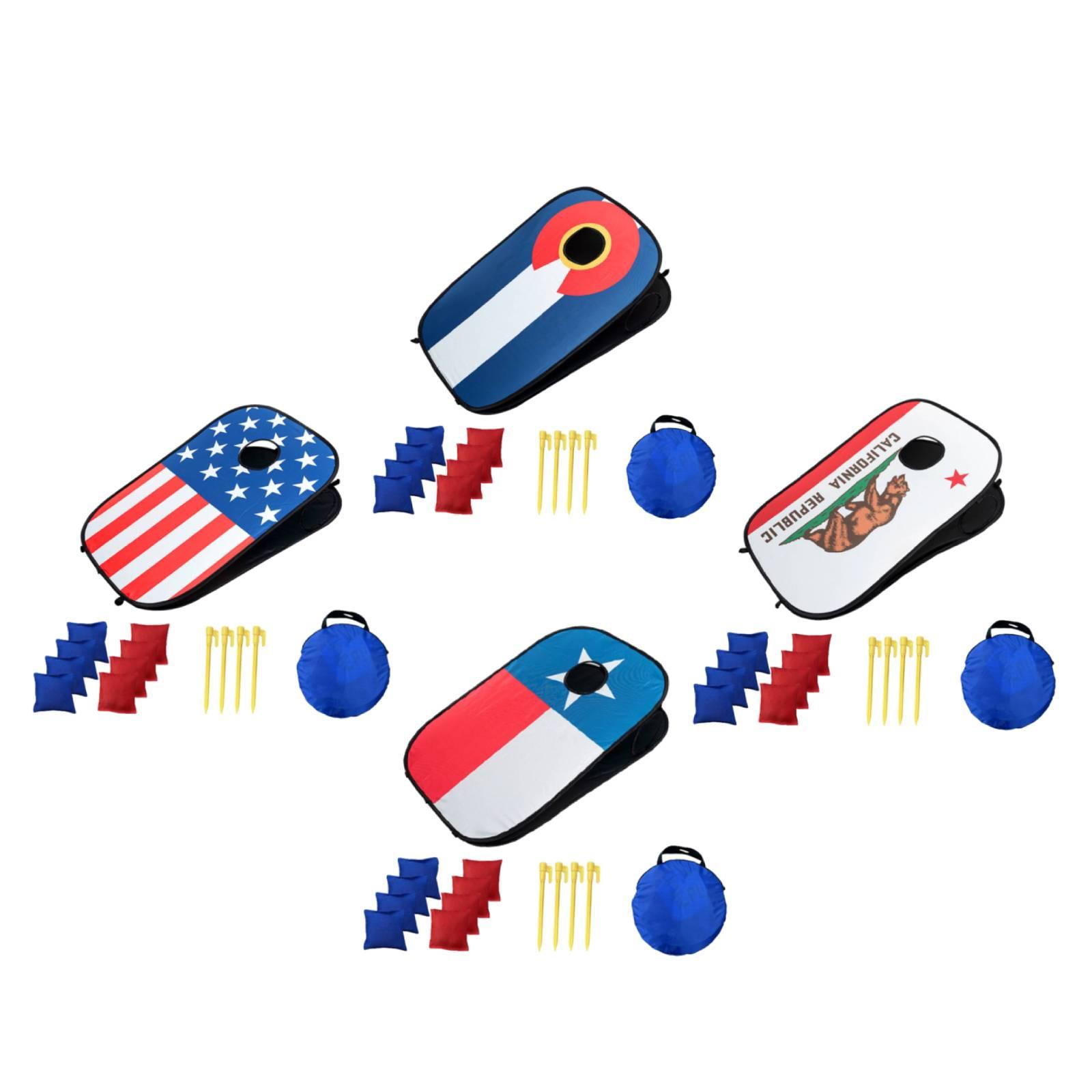 Portable Corn Hole Board Set w - đánh giá và giá Cornhole Board Set