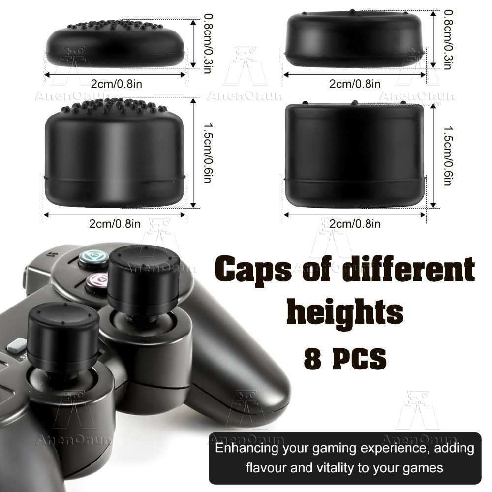 8PCS Thumb Grip Caps Controlle - đánh giá và giá Party Games Playstation