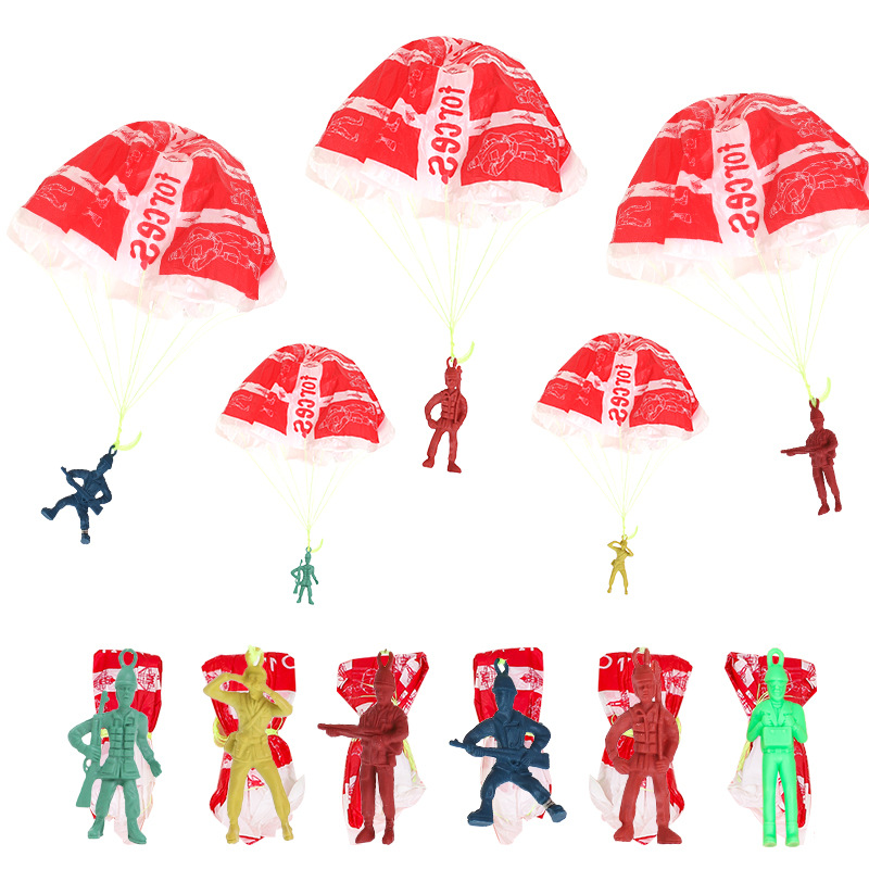 10pcs Plastic Ejecting Parachu - đánh giá và giá Party Games Kids Outdoor