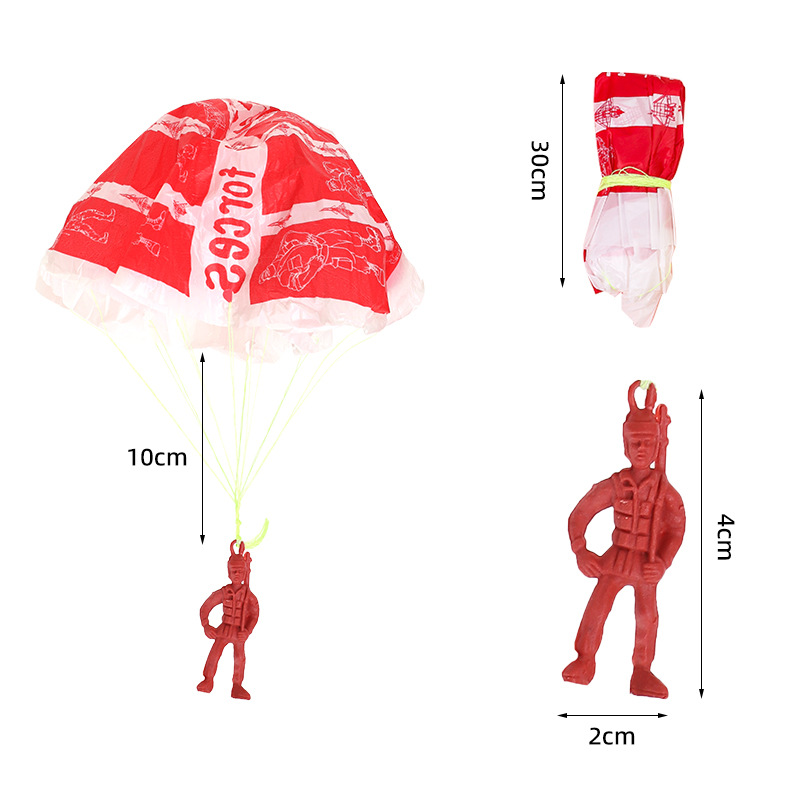 10pcs Plastic Ejecting Parachu - đánh giá và giá Party Games Kids Outdoor