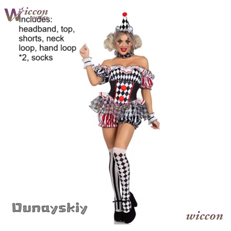Women Clown Cosplay Costume Ci - đánh giá và giá Party Games Online Free