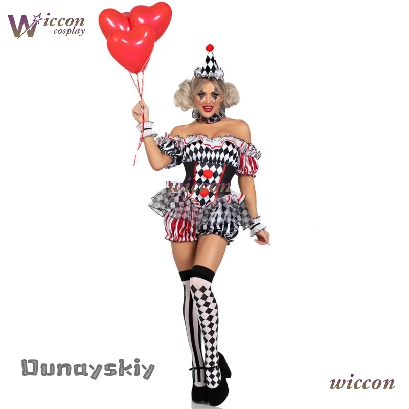 Women Clown Cosplay Costume Ci - đánh giá và giá Party Games Online Free