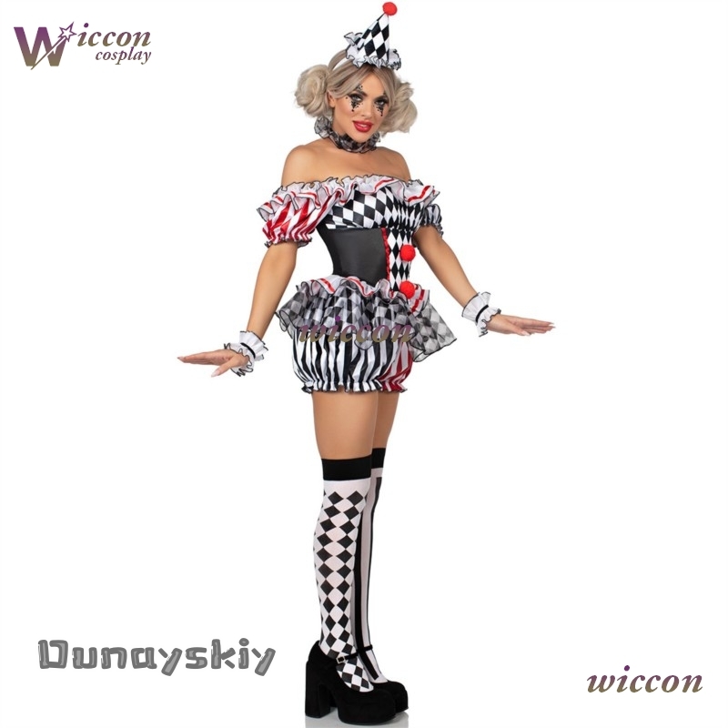 Women Clown Cosplay Costume Ci - đánh giá và giá Party Games Online Free