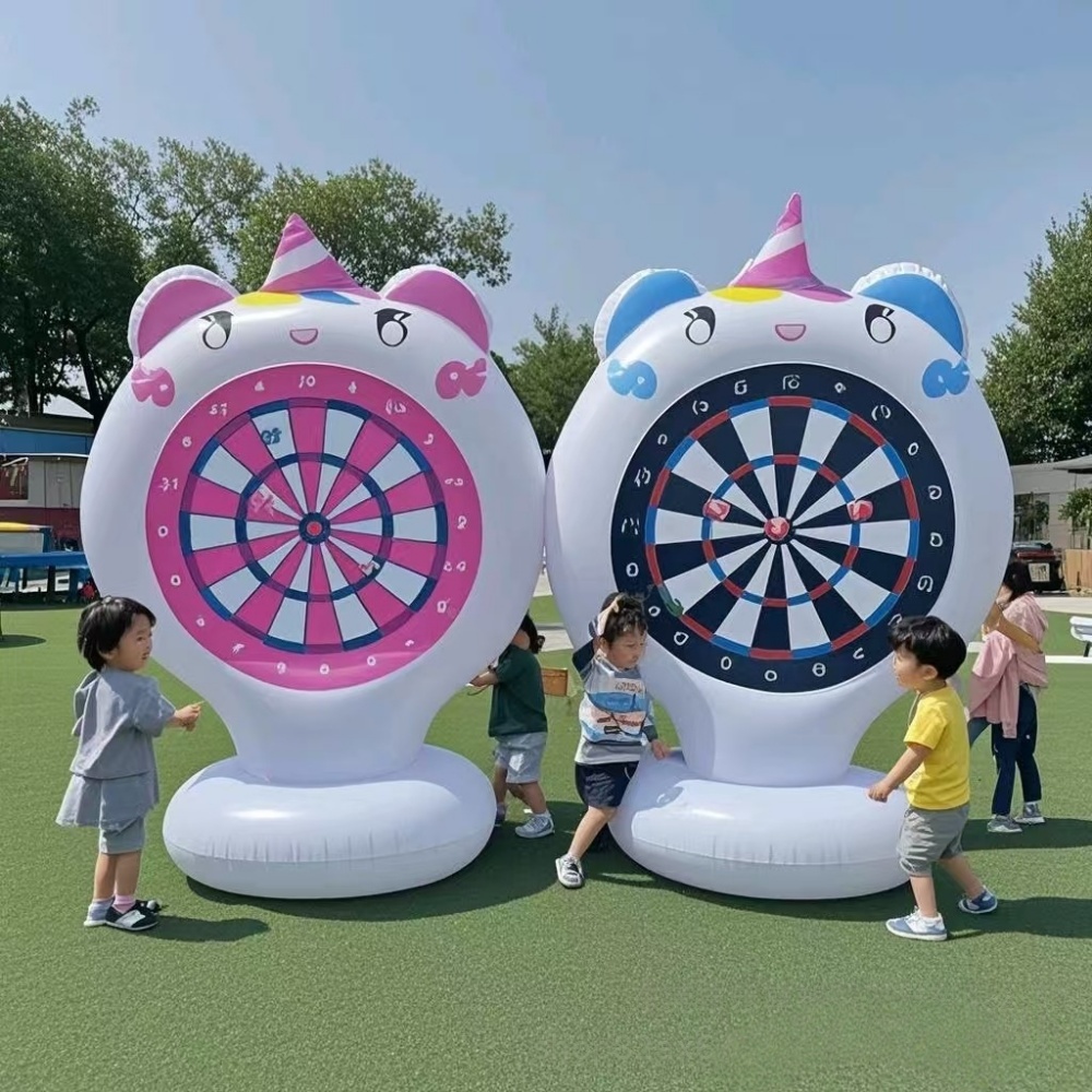 Inflatable Unicorn Throwing Ga - đánh giá và giá Party Games Kids Outdoor