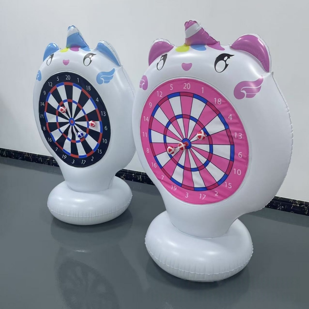 Inflatable Unicorn Throwing Ga - đánh giá và giá Party Games Kids Outdoor