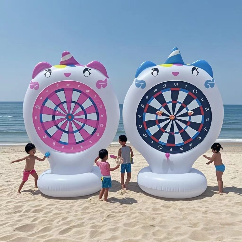 Inflatable Unicorn Throwing Ga - đánh giá và giá Party Games Kids Outdoor