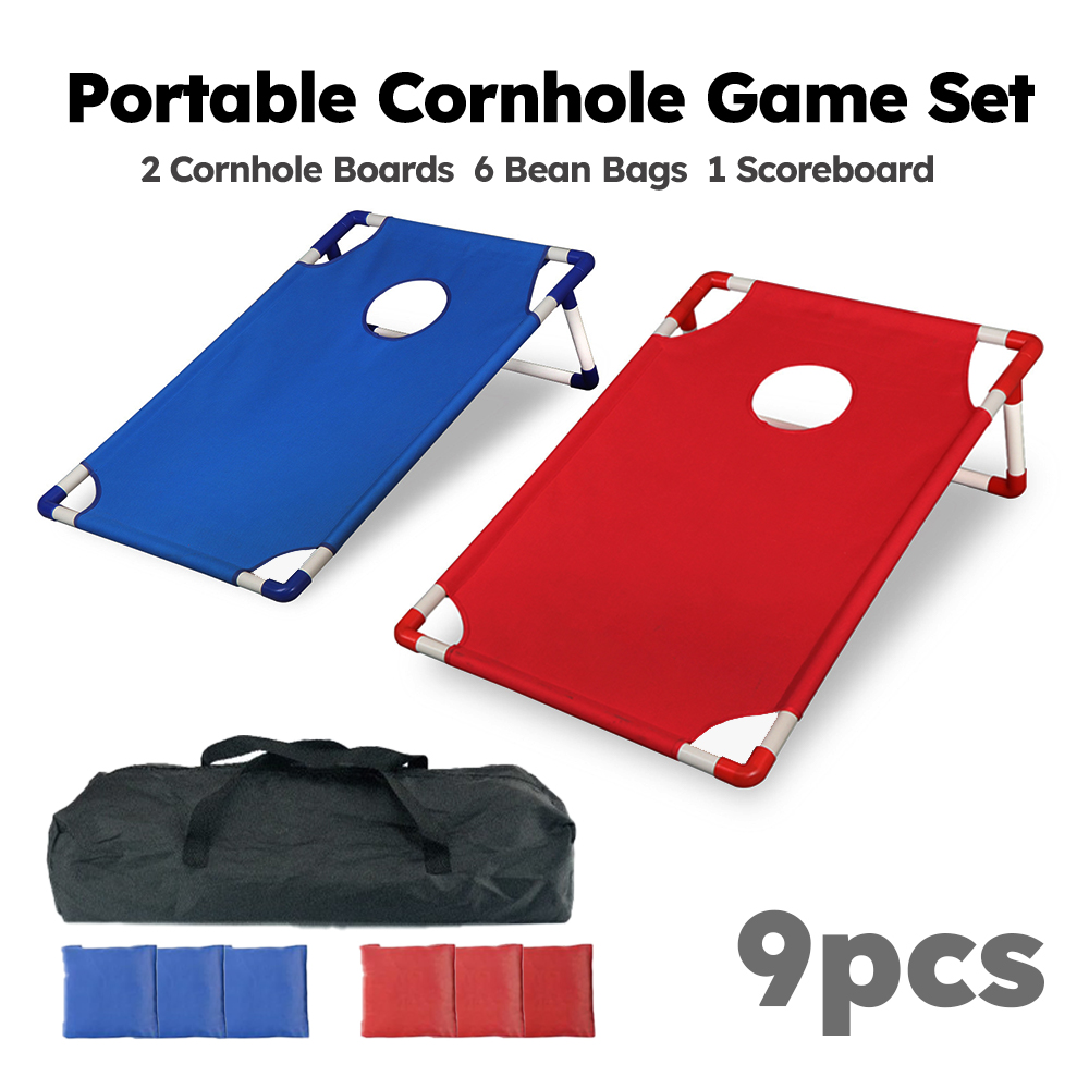 9pcs Scoring Portable Cornhole - đánh giá và giá Cornhole Board Set