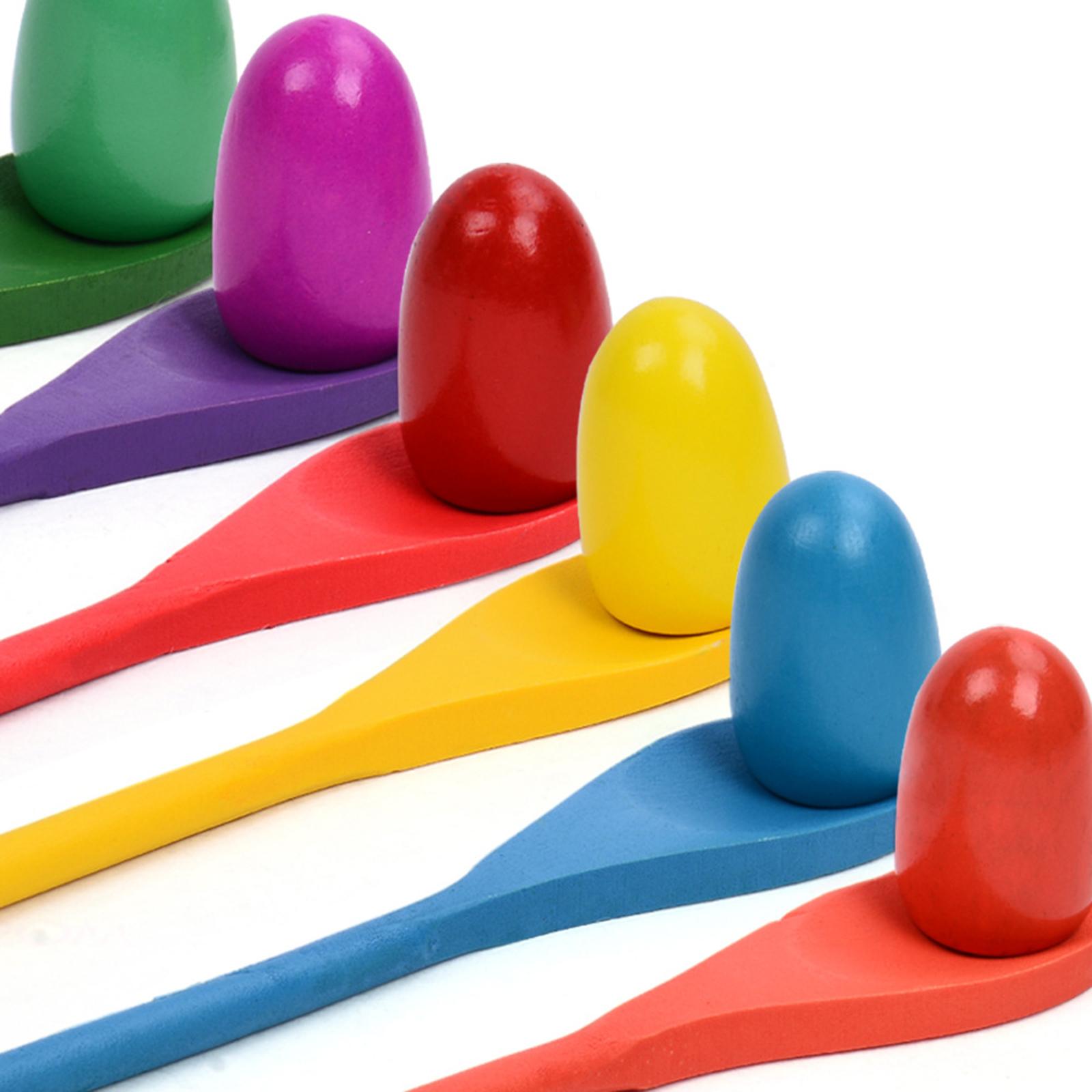 6 Pieces Egg Spoon Race Game H - đánh giá và giá Party Games Kids Outdoor