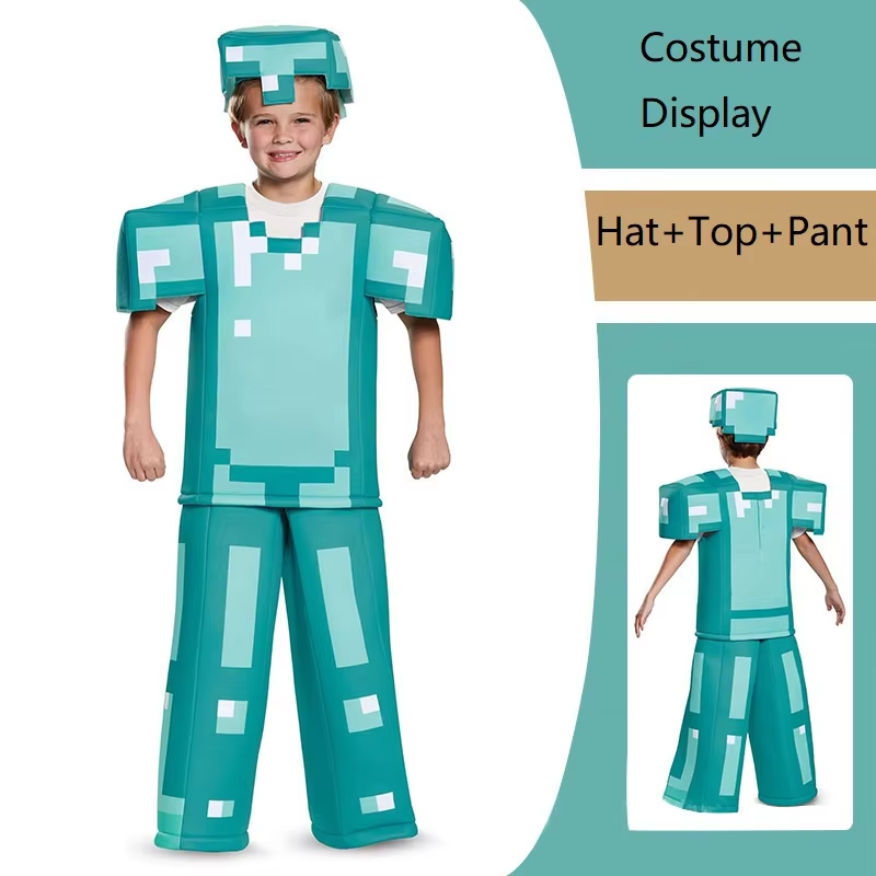 NEW Kids Cosplay Diamond Armor - đánh giá và giá Party Games Children