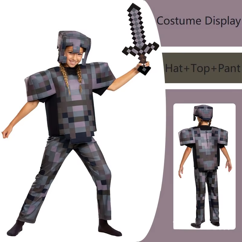 NEW Kids Cosplay Diamond Armor - đánh giá và giá Party Games Children