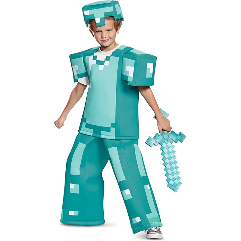 NEW Kids Cosplay Diamond Armor - đánh giá và giá Party Games Children